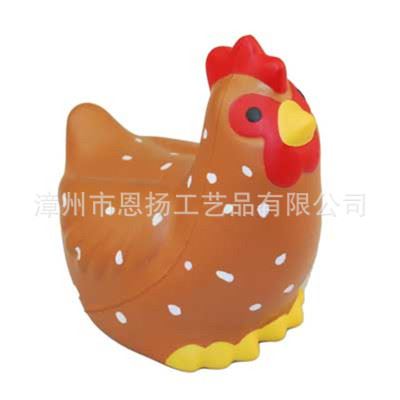 动物 供应PU广告促销礼品 创意赠品 可定制压力发泄球 动物 鸡