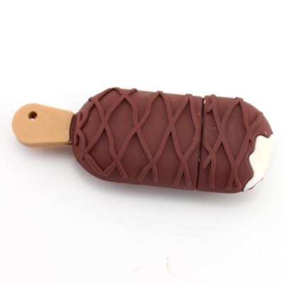 仿真系列 【厂家供应】 PVC材质 雪糕U盘外壳 巧克力冰淇淋u盘外壳