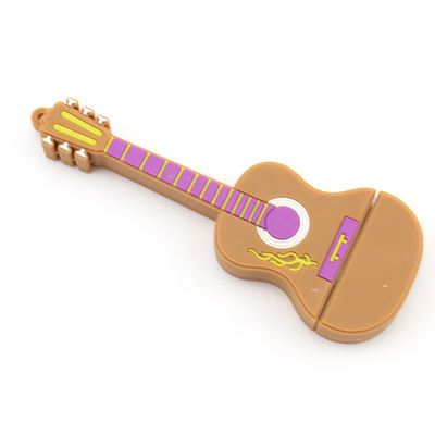 乐器 生产工厂 pvc卡通U盘外壳 吉他硅胶外壳 小提琴u盘外壳  可定制