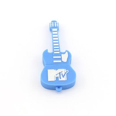 乐器 东莞生产厂家 pvcU盘外壳 吉他硅胶外壳 卡通PVC硅胶外壳