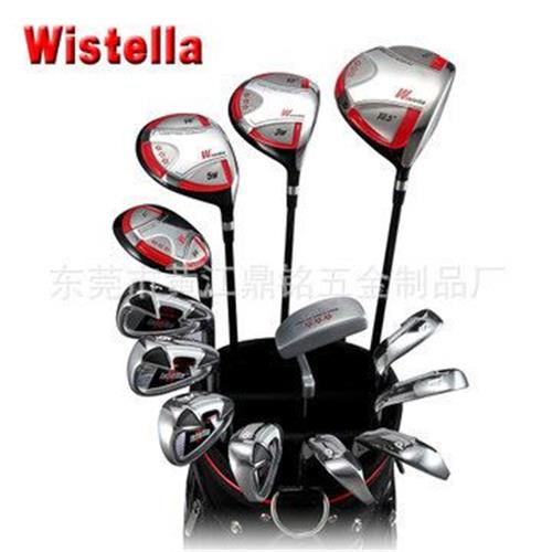 高尔夫套杆 Wistella男士高尔夫球杆送初学挥杆练习xx高尔夫右左手全套杆