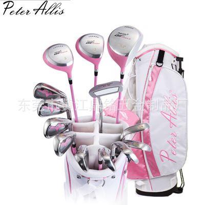 高尔夫套杆 PeterAllis PA-05女士高尔夫球杆全套 女款 初学golf套杆xx