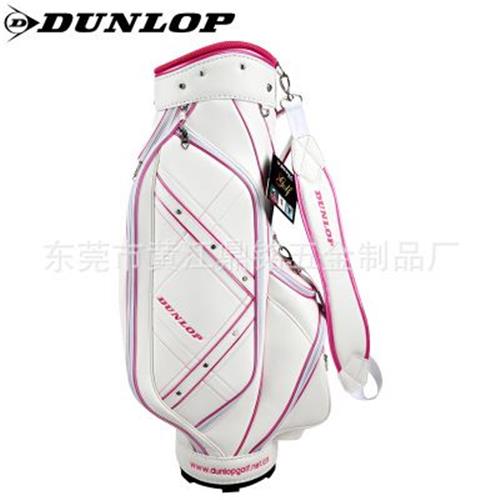 高尔夫球包 DUNLOP高尔夫球包 女士高尔夫球包xx 白色xx球具包，标准杆包