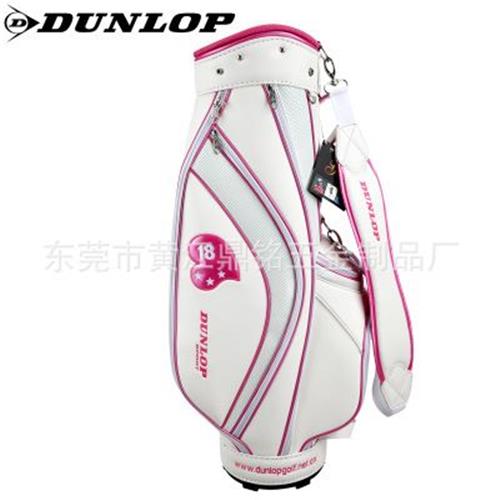 高尔夫球包 新款DUNLOP高尔夫球包女款 xx登路普球标准球杆包女 职业球具包