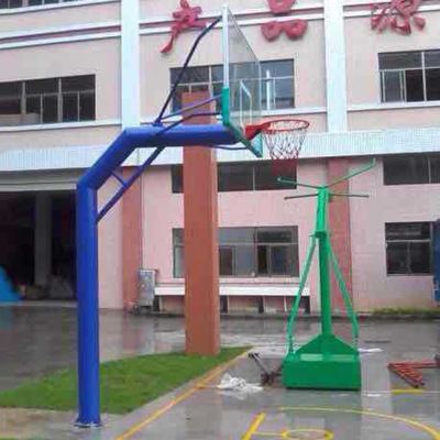 篮球架系列 厂家直销固定篮球架 埋地篮球架 休闲学校篮球架 标准篮球架
