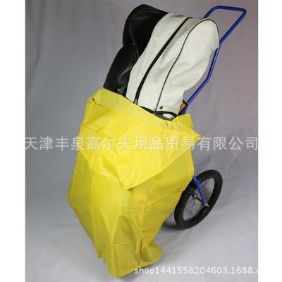 高尔夫球场球童用品 高尔夫球场用品 高尔夫球包雨罩双包 黄蓝紫三种可选原始图片3