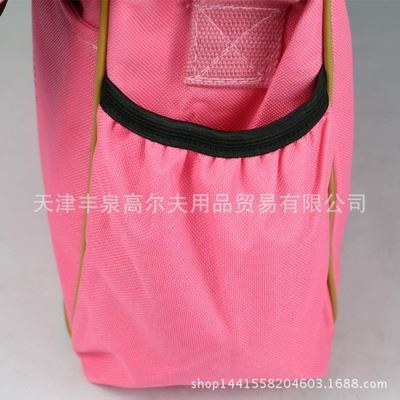 高尔夫球场球童用品 高尔夫球童沙袋青春粉色双层防水结实耐用原始图片3