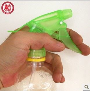 园艺工具配件 手扣xd水喷雾器喷头(浇花塑料喷水壶头)喷油喷雾壶 雾化喷壶头