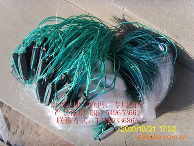 三层渔网 5米高 8、12公分(4、6指)长100米,高强丝 专捕鲤 草 鲢鱼三层渔网