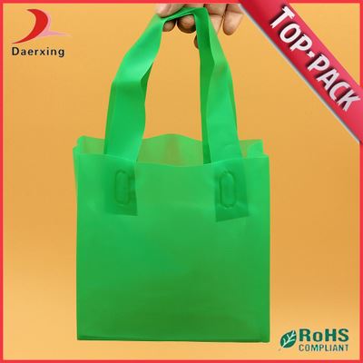 手提袋（吊带袋） 东莞厂家专业定做免费设计全新料PO/PE软式购物塑胶手提袋