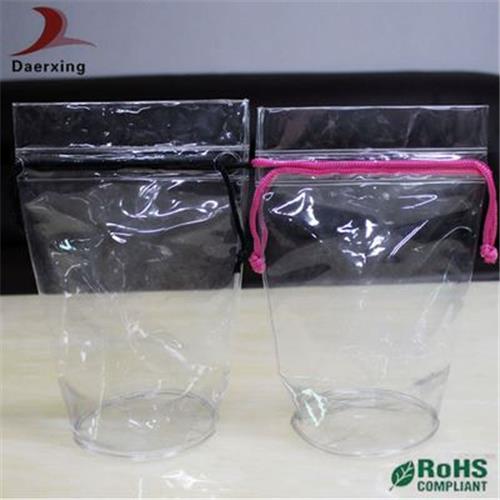 PVC袋 供应pvc束口袋 pvc高尔夫球束口包装袋 可装18个 东莞厂家直销