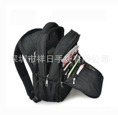 旅行背包、双肩包 厂家新款男士双肩电脑背包14寸15寸笔记本背包户外双肩背包可定做