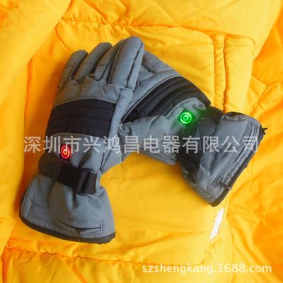 MECO魅客： 新产品上市 电动摩托车五指手套批发，春节户外滑雪保暖手套，heating glove