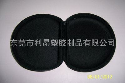 精品推荐 厂家加工 黑色迷你头戴式耳机盒 eva魔音硬包耳机盒