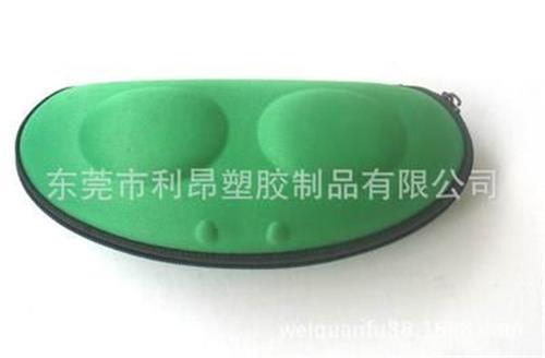 产品大全 厂家直销 绿色平布EVA眼镜盒