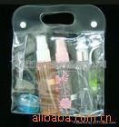 PVC化妆袋 厂家直销低价批发韩版PVC化妆包透明防水收纳手拿包