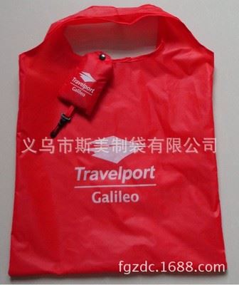 手机袋 系列 厂家定制各种折叠购物袋 优质涤纶牛津布手机背心袋 可印logo
