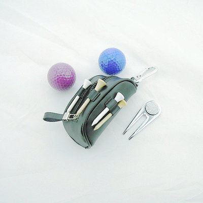 GOLF配件 高尔夫工具包 PU球袋 便携小球包 高尔夫迷你小球包 欢迎来图定做
