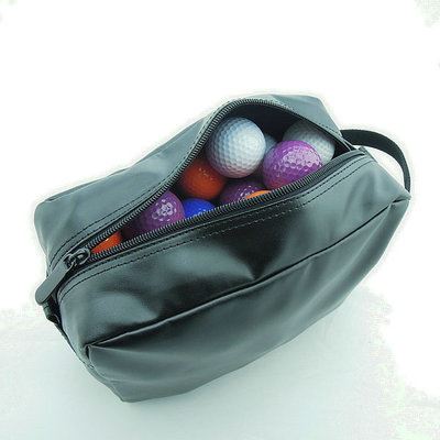 GOLF配件 高尔夫装球袋 高尔夫球包 高尔夫球包 PU小球包 小腰包欢迎定做原始图片2