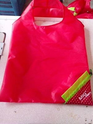 茄子辣椒蔬菜系列购物袋 蕃茄西红柿折叠购物袋背心袋环保袋蔬菜折叠购物袋礼品袋尼龙布袋