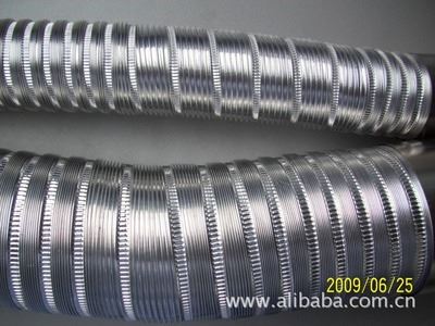 铝管 铝管,拉伸铝管,排烟排气用铝箔伸缩管,规格可定制,铝管伸缩