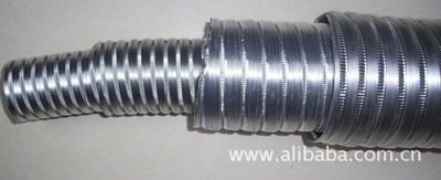 铝管 铝管,拉伸铝管燃气热水器强排风机铝箔伸缩管,长度可定制原始图片2
