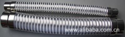 铝管 铝管,拉伸铝管燃气热水器强排风机铝箔伸缩管,长度可定制原始图片3
