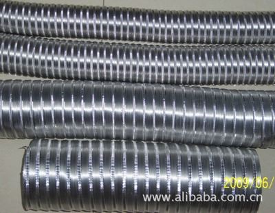 铝管 燃气具排风系统用铝管,铝箔伸缩管,拉伸铝管,带接头铝管原始图片3