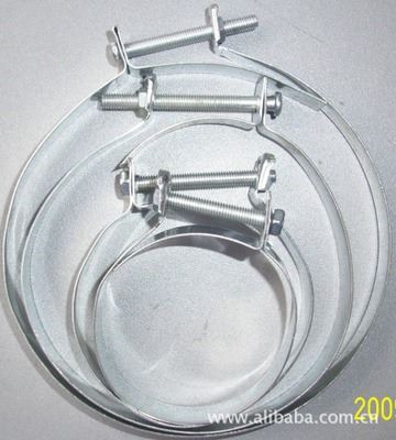 其它小配件 广东珠三角 铝管夹,铝管箍,喉箍 卡箍 拉伸铝管用,可调节;