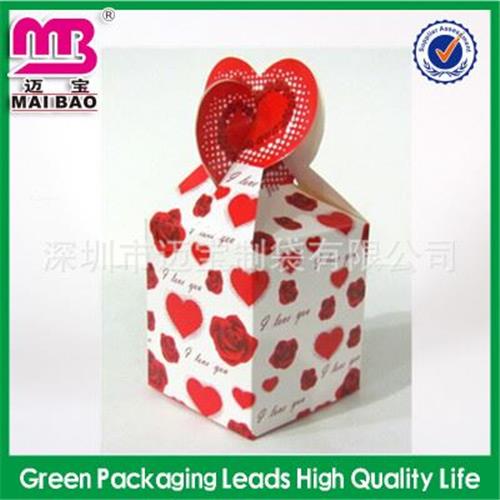 纸  盒 玫瑰爱心送女友平安夜苹果纸盒包装 单个红苹果纸盒定做