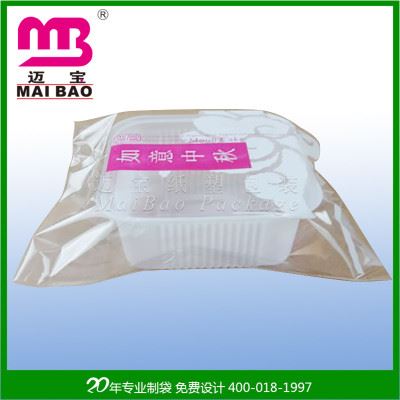 膨化食品袋/饼干袋 饼干食品彩色包装袋 膨化食品包装袋 食品透明背封包装袋