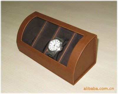 其它皮具制品 供应gdPU皮质手表盒 专柜手表展示盒 手表礼品包装盒 厂家定做