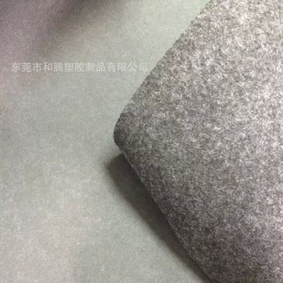 布料贴胶 专业生产过胶布，超厚毛毛布过胶成品，少量库存