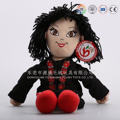 YK4节日礼品类 毛绒玩具厂家定制芭比娃娃创意礼品毛毯泰迪狗狗熊人物玩具