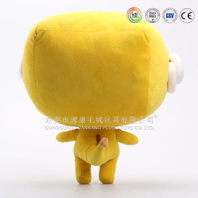 YK6企业吉祥物 ICTI认证毛绒玩具厂定制生产小黄人毛绒玩具人儿童玩具迪斯尼娃