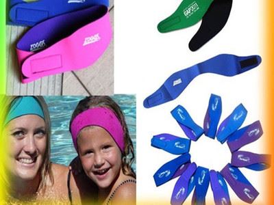 其他运动用品/其他防护用品系列 可爱图案印刷男女通用儿童运动游泳骑车头箍发箍发带子