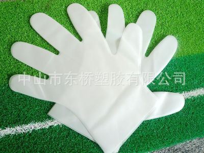TPE PEVA手套和薄膜膜 厂家直产直销专供韩国peva手足套美容用半透明薄膜一次性防护手套