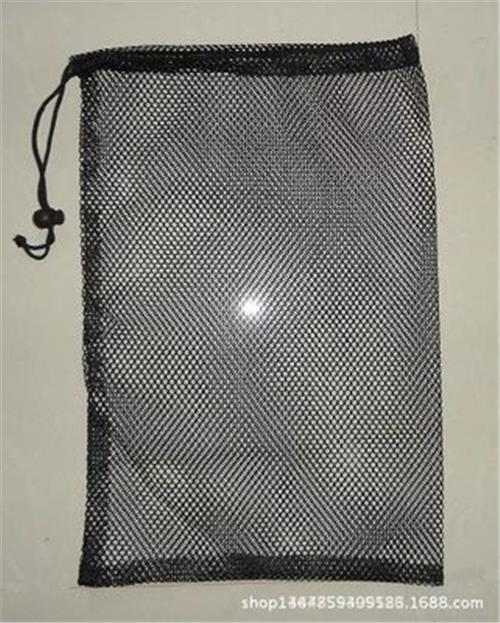 储物挂袋 厂家生产网布球类束口袋 高尔夫球网布抽绳收纳袋 网袋定做