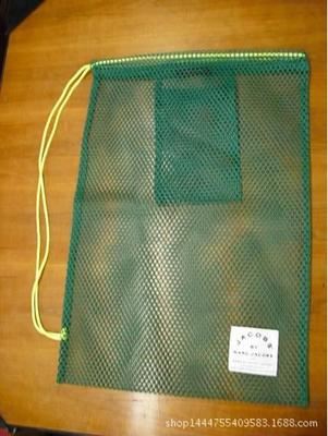 储物挂袋 厂家生产网布球类束口袋 高尔夫球网布抽绳收纳袋 网袋定做