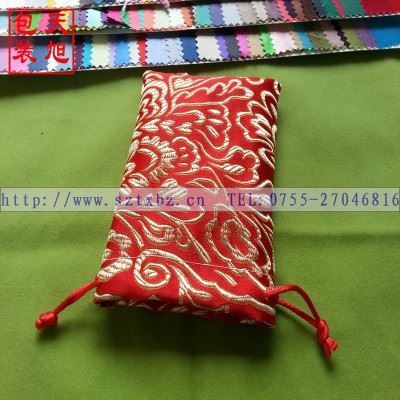 绸布袋 厂家生产各种布类包装袋 gd礼品丝绸布袋 束口香料色丁布袋
