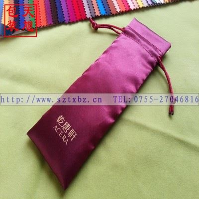 绸布袋 厂家生产各种布类包装袋 高档礼品丝绸布袋 束口香料色丁布袋原始图片3