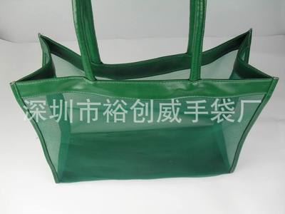 网袋 深圳龙岗手袋 生产 网料购物袋 渡色购物网袋  渡银网袋