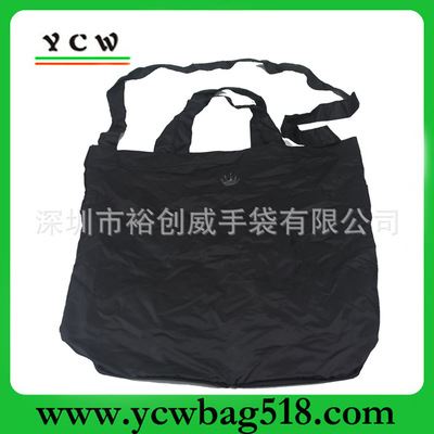折叠购物袋 手提购物袋 深圳龙岗手袋厂可订做折叠、尼龙230D环保购物袋、折叠袋厂家