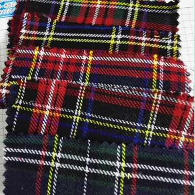 色枳格子布 供应中长格  色织格子布 秋冬流行服装格子面料