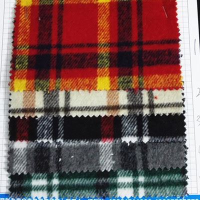 色枳格子布 供应色织磨毛格子料 流行时尚秋冬季服装面料 色织格
