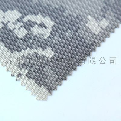 jy工业面料 厂家直销600D迷彩PU涤纶面料 背包用品印花布料批发