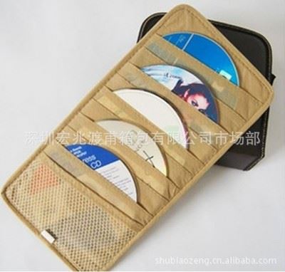 CD碟片包 厂家供应新款时尚CD收纳包 碟片包 CD包 80片CD收纳袋