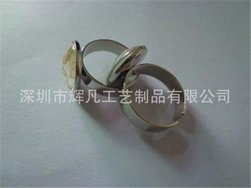 戒指 项链 专业生产锌合金戒指 不锈钢贴纸戒指 骷髅头戒指定做