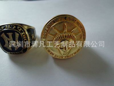 戒指 项链 高端大气锌合金戎指 不锈钢戎指 纯银戎指 925银戎指订做原始图片2