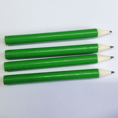 HB/2B铅笔 义乌厂家生产7寸白杆铅笔 带橡皮hb铅笔 学生用品百货